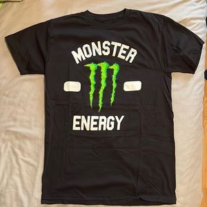 Monster energy. Black tshirt size small
